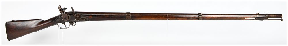 Lot 600: An Antique U.S. Springfield Flintlock Musket, Dated 1807