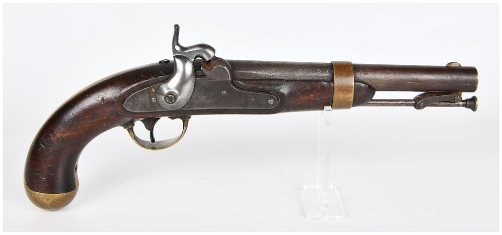 Lot 1059: U.S. Model 1842 Percussion Pistol by Haston & Co., Dated 1851