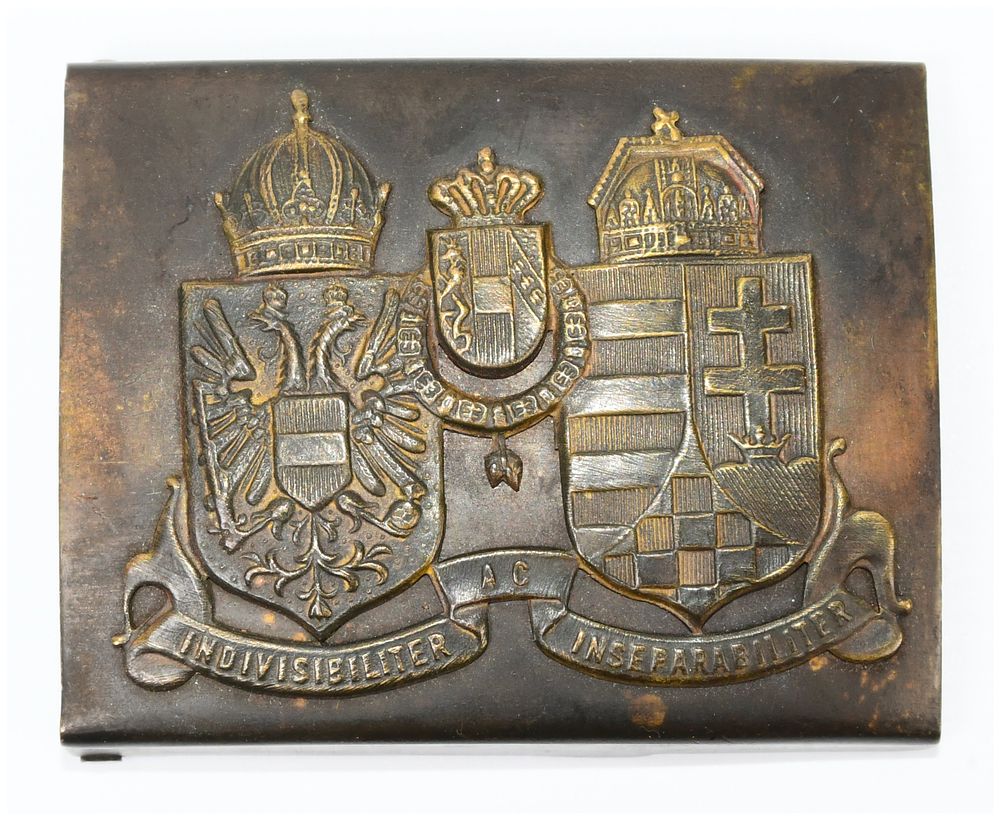 Lot 1069: A First War Austro-Hungarian Enlisted Man's Belt Buckle