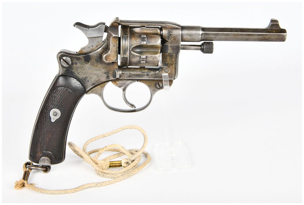 Lot 1107: A French MAS Model 1892 St. Etienne Military Revolver, Dated 1895