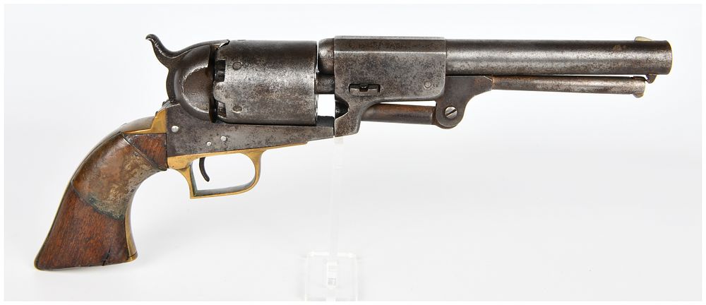 Lot 1137: An Antique Mid-19th Century American Colt First Model Dragoon Percussion Revolver, Serial No. 7353