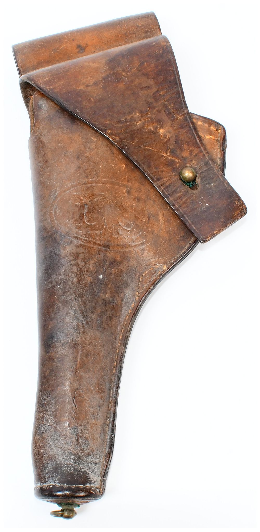 Lot 1148: U.S. WWI M1909 Leather Revolver Holster for Colt / S&W M1917