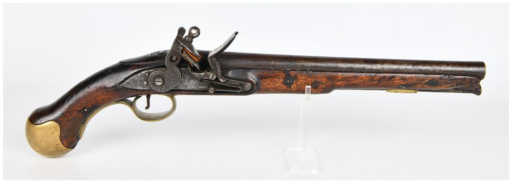 Lot 1149: British Model 1777 British Pattern Long Sea Service Pistol