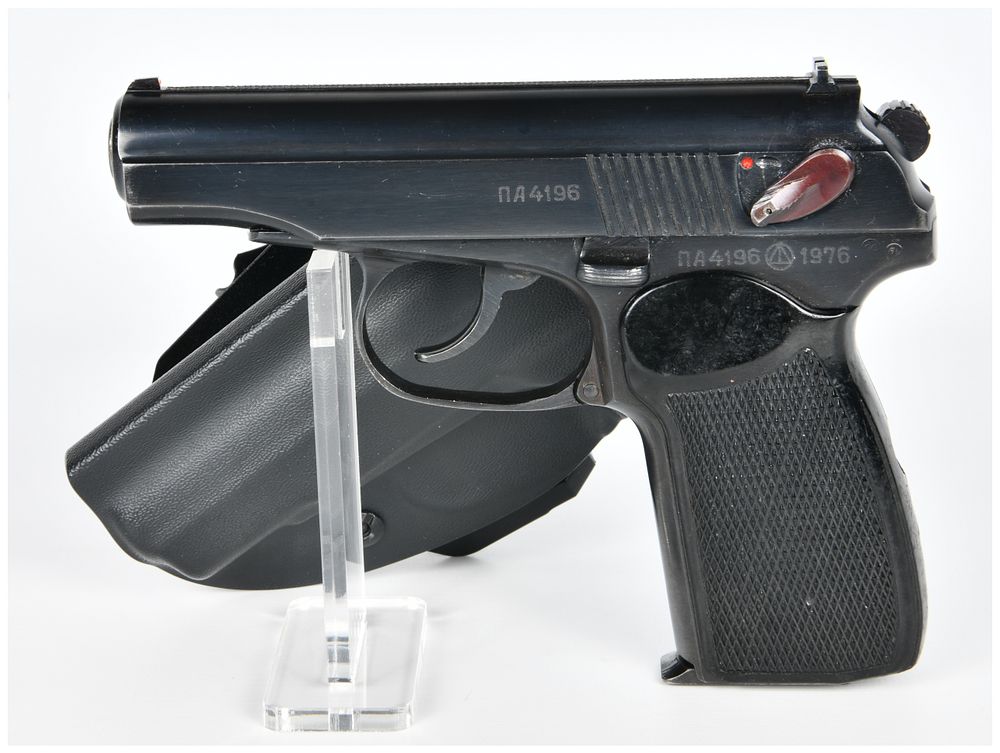 Lot 1197: Russian Makarov PM Semi-Automatic Pistol, 1976