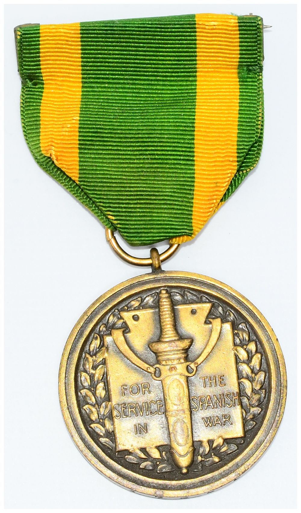 Lot 1201: U.S. Spanish-American War Service Medal