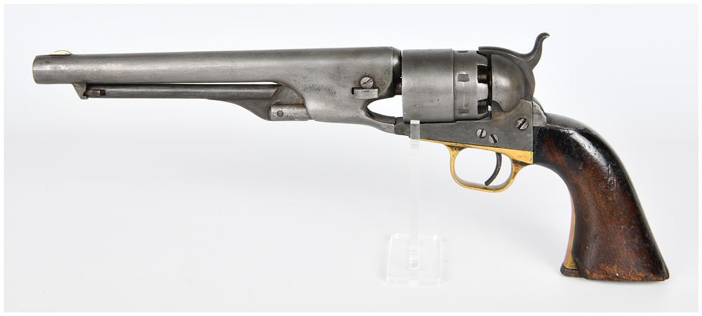 Lot 1209: Antique Colt Model 1860 Army .44 Percussion Revolver, Civil War Era