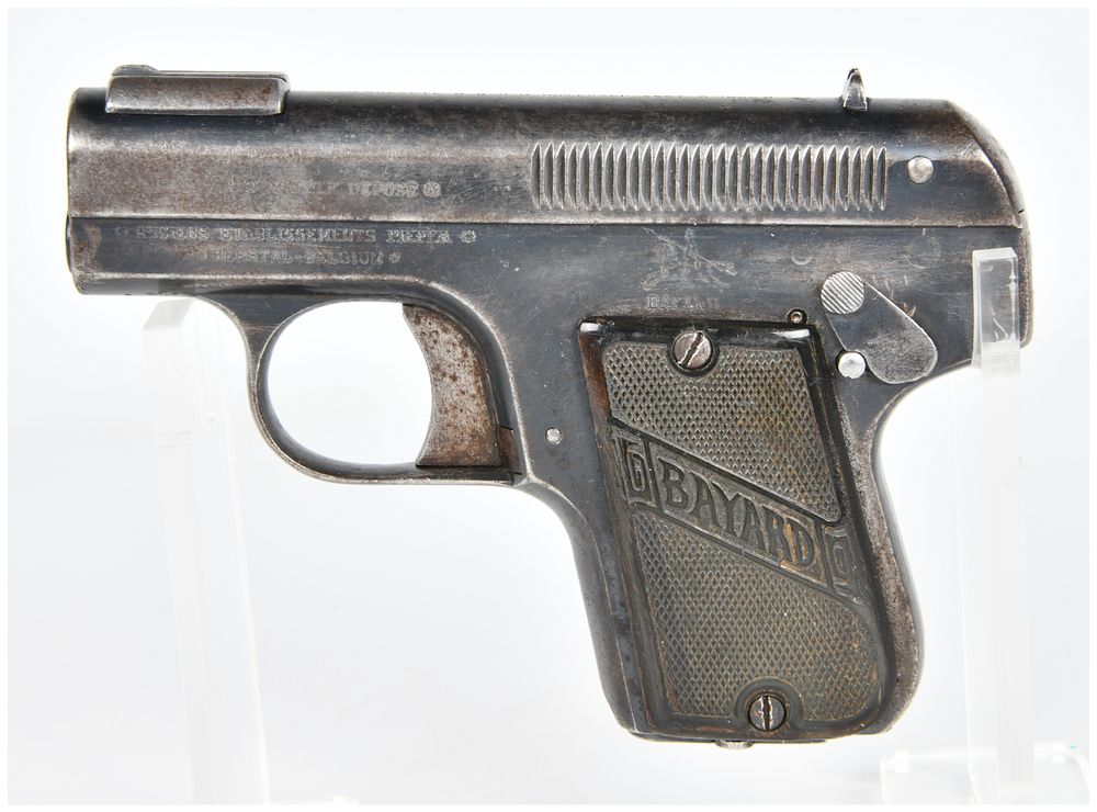 Lot 1227: Anciens Etablissements Pieper Bayard Model 1908 7.65mm Semi-Automatic Pistol
