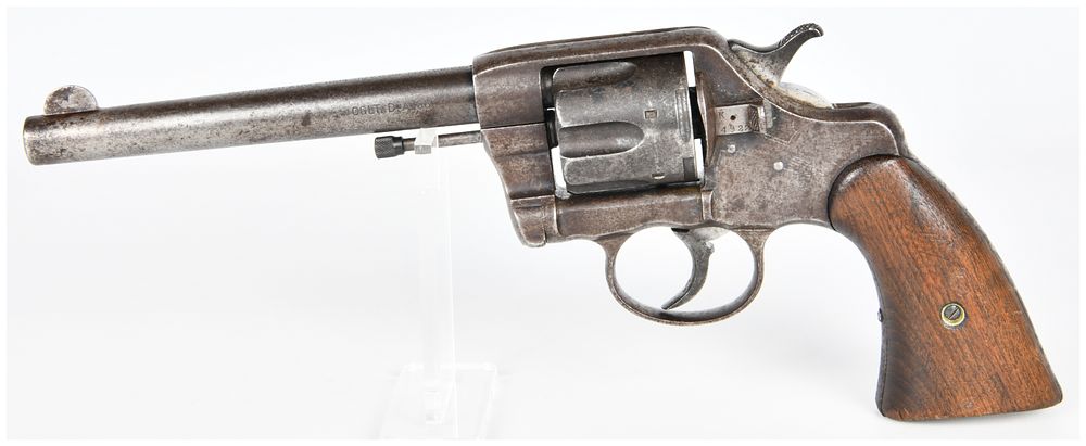 Lot 1239: A U.S. Army Model 1894 Colt Double Action Revolver, .38 Caliber