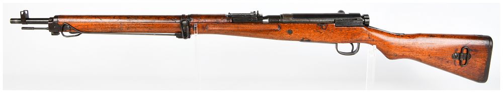 Lot 1306: Japanese Arisaka Type 99 Bolt Action Military Rifle with Ground Mum, Showa 5 (1930) Dated