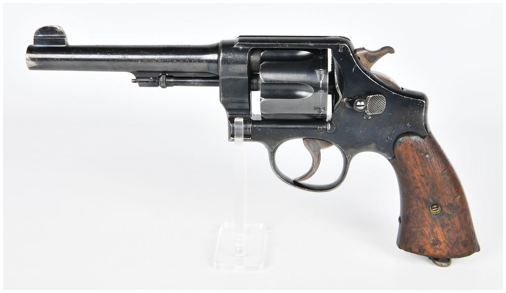 Lot 1389: Smith & Wesson U.S. Army Model 1917 Double-Action Revolver, .45 ACP
