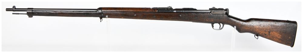 Lot 1396: Imperial Japanese Type 38 Arisaka Bolt-Action Military Rifle, Serial No. 1319674