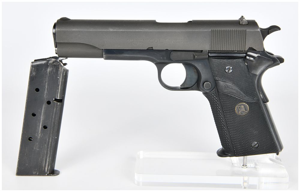 Lot 1442: Colt M1911 United States Property .45 ACP Semi-Automatic Pistol, Circa 1918