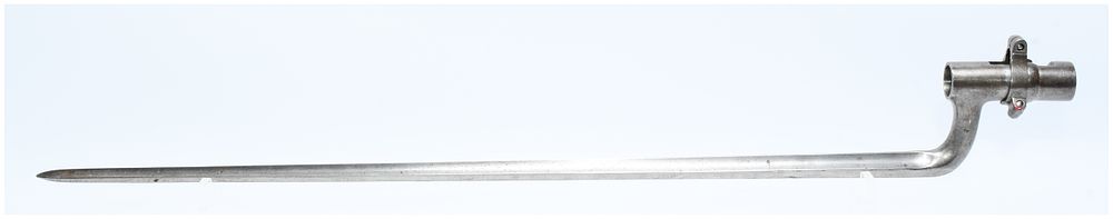 Lot 1477: Late 19th / Early 20th Century Japanese Military Issue Steel Socket Bayonet