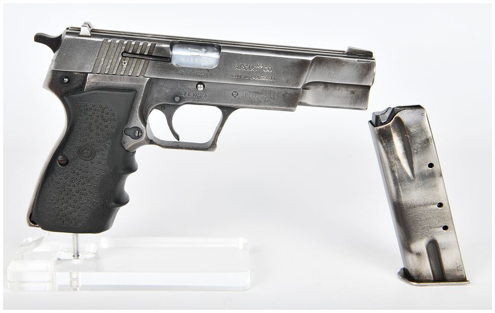 Lot 1486: Arcus 94 Semi-Automatic Pistol, Made in Bulgaria