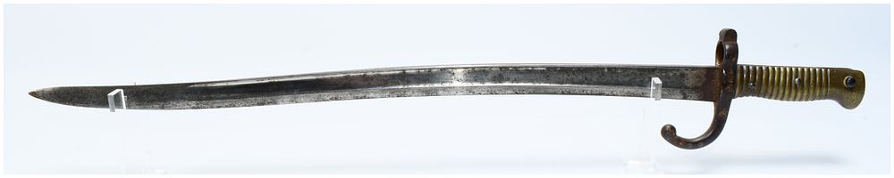 Lot 1492: French Model 1866 Chassepot Bayonet, Dated 1867