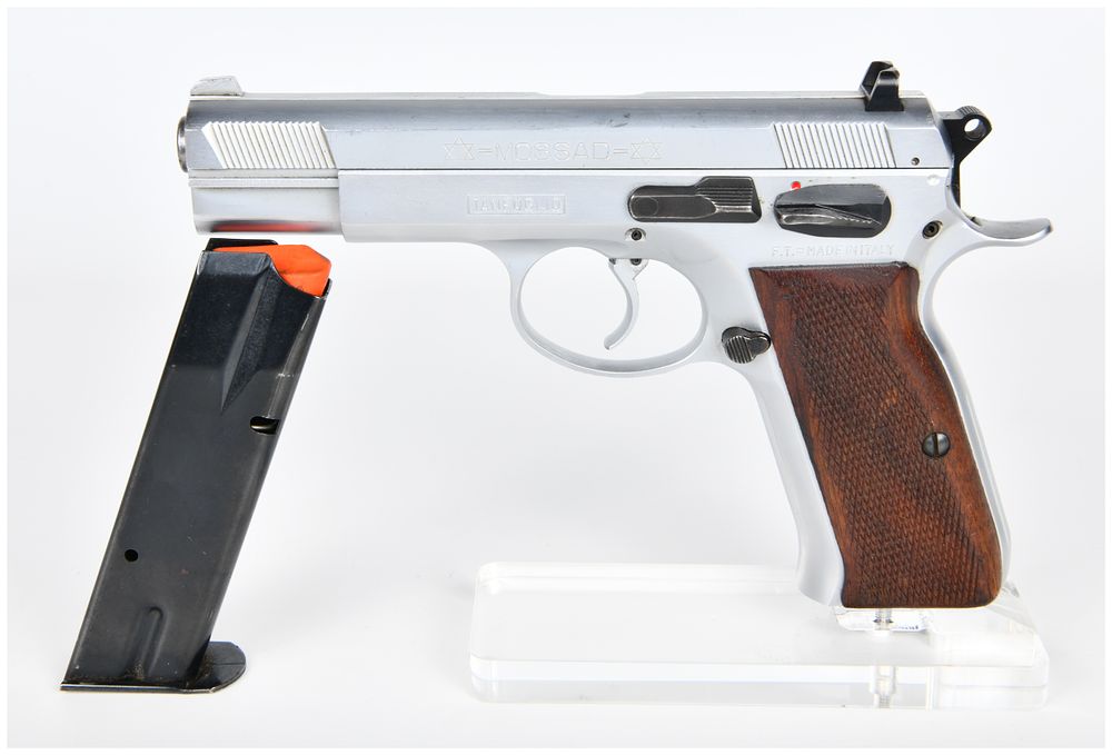 Lot 1502: Tanfoglio Mossad 9mm Semi-Automatic Pistol