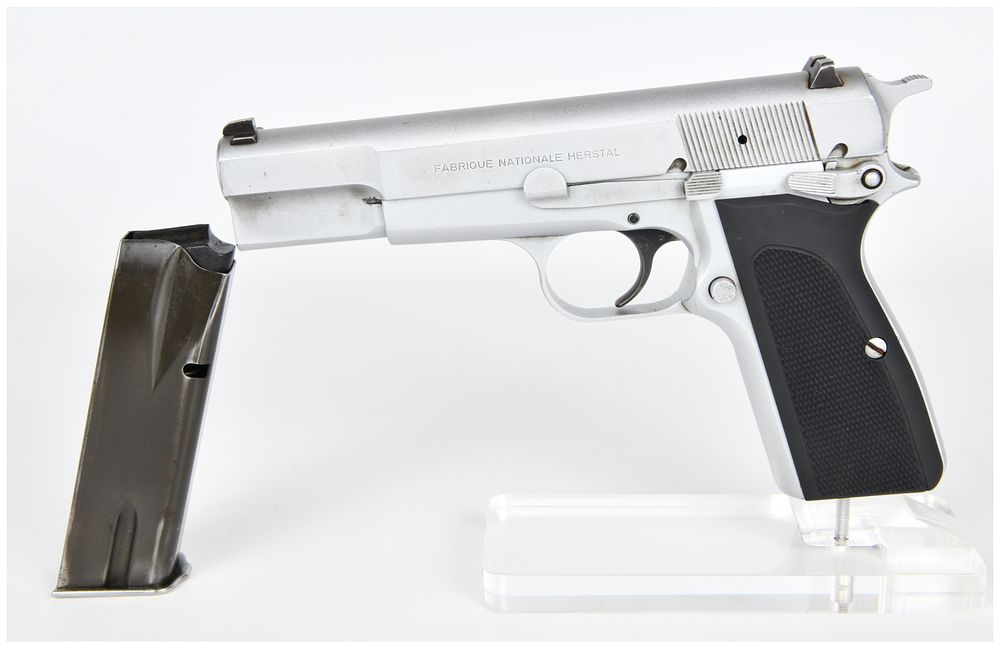 Lot 1558: FN Browning Hi-Power Mk-III Semi-Automatic Pistol, 9mm Luger, 1990 Production