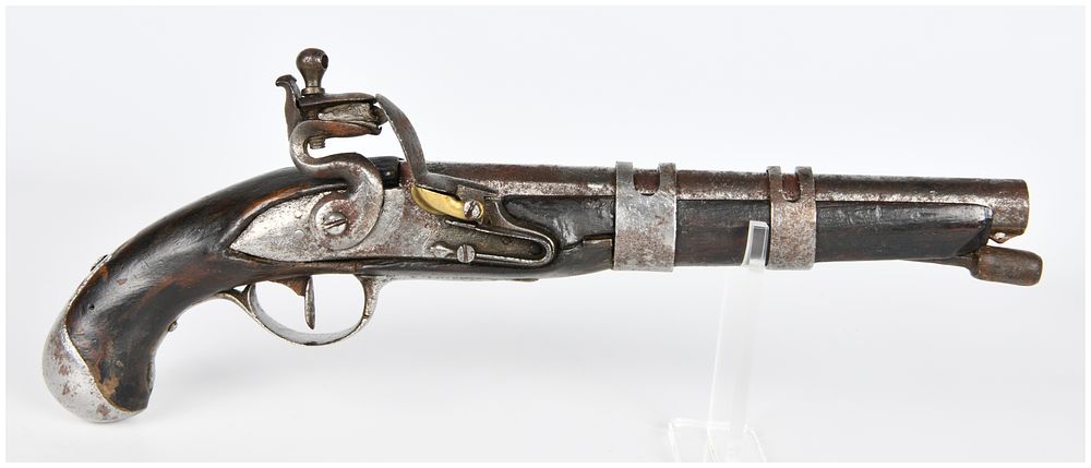 Lot 1580: U.S. Model 1836 Flintlock Pistol