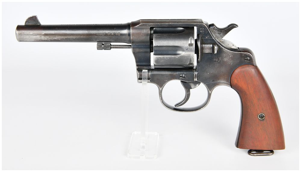 Lot 1589: Colt U.S. Army Model 1917 New Service .45 ACP Double Action Revolver
