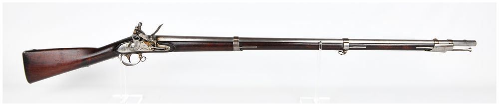 Lot 1593: U.S. Model 1816 Flintlock Musket by M.T. Wickham, Dated 1833/1834