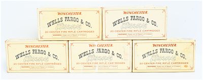 Winchester Wells Fargo & Co. Commemorative 30-30 Win. 150 Gr. Silvertip Ammunition, 100 Rounds. A 