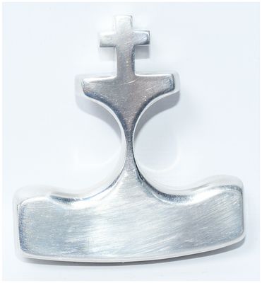 Signed Custom Cross Two-Finger Knuckles. This uniquely engineered two-finger aluminum knuckles 