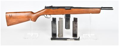 Transferable Class 3 NFA Machine Gun: H.&R. Reising Model 50 Carbine, .45 Caliber, with 4 