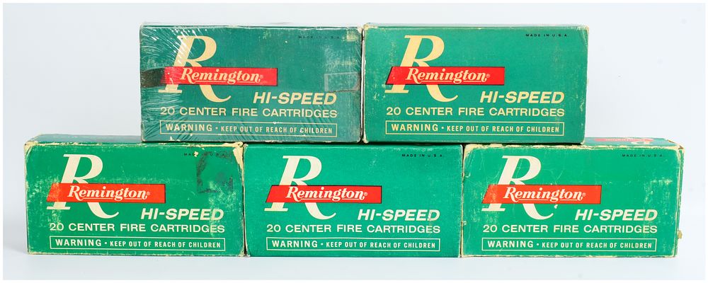 Lot 91: 99 Rounds Remington 6.5mm Rem. Magnum 100 Gr. Hi-Speed Core-Lokt Soft Point Ammunition