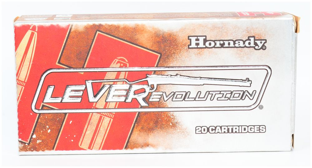 Lot 97: Hornady LEVERevolution .348 Winchester 200 gr FTX® Ammunition, 20 Rounds