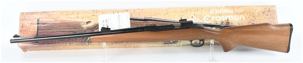 Lot 107: Crosman Model 70 .177 Caliber BB Gun Air Rifle with Original Packaging