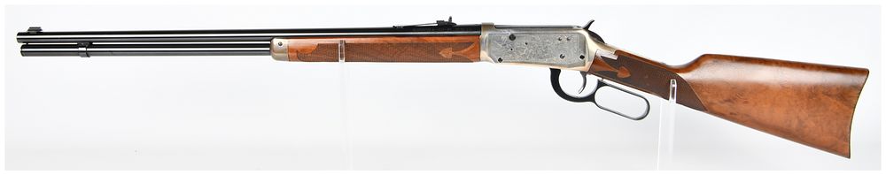 Lot 141: Winchester Model 94 Legendary Frontiersmen Commemorative Lever-Action Rifle, .38-55 WIN, 24" Barrel