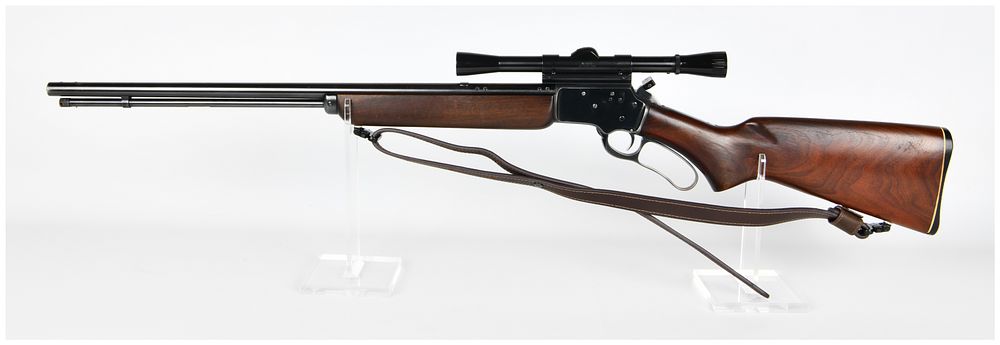 Lot 149: Marlin Golden 39A Lever Action Rifle, .22 S.L. & L.R., with Weaver Scope