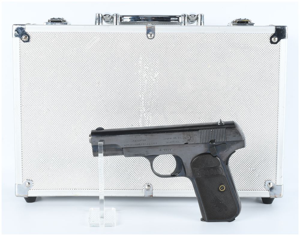Lot 174: A Colt Model 1903 Pocket Hammerless Semi-Automatic Pistol, Serial Number 194460