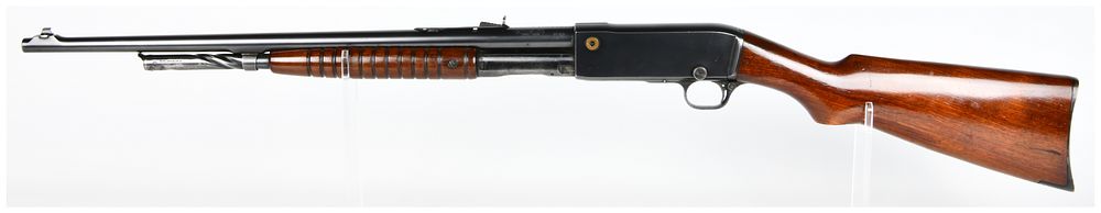 Lot 177: Remington Model 14 Pump-Action Sporting Rifle, .35 REM., 22" Barrel