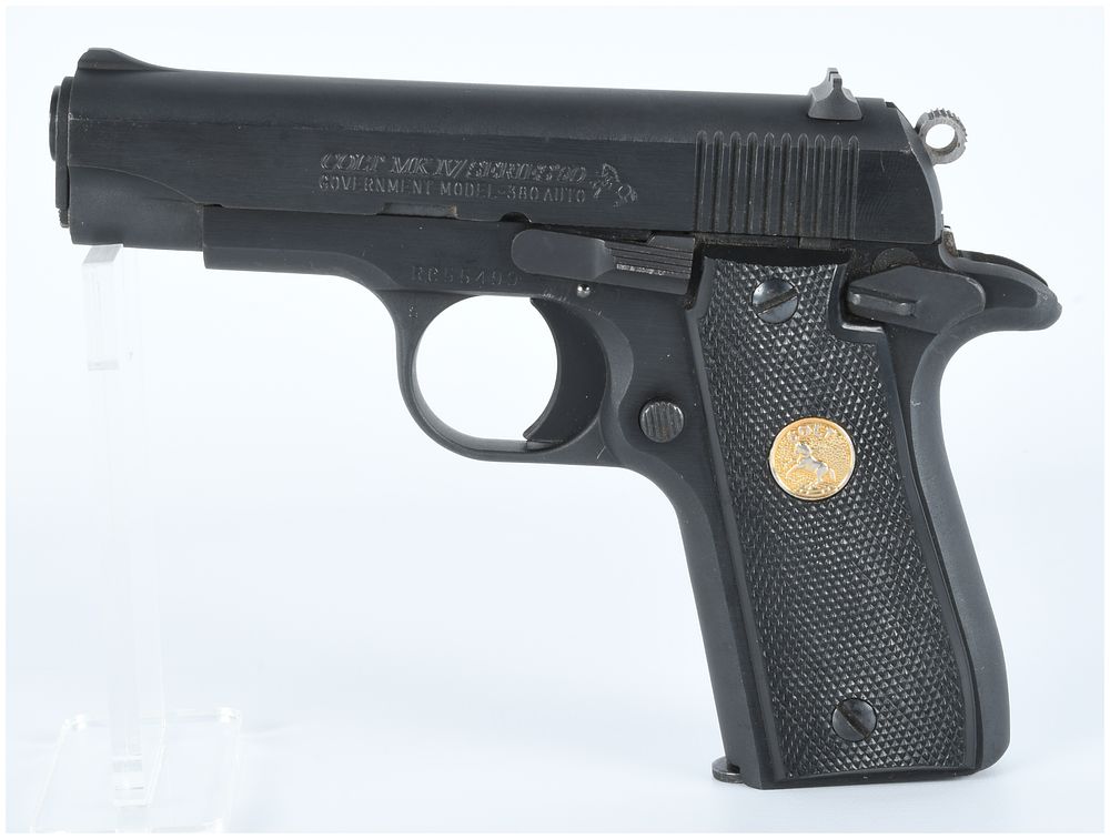 Lot 192: Colt MK IV Series 80 Government Model .380 Auto Semi-Automatic Pistol