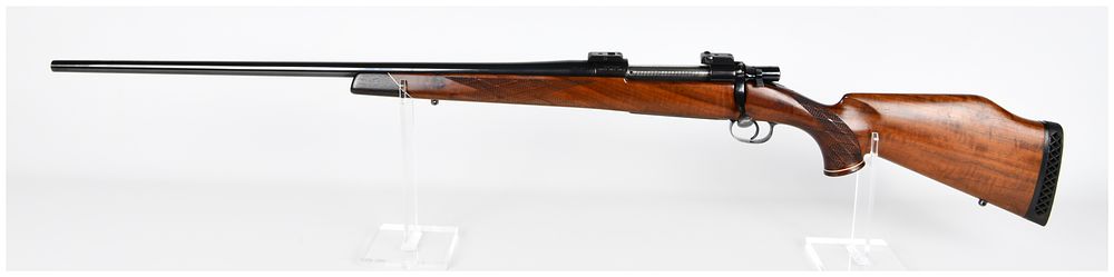 Lot 221: Early Mathau Arms & Weatherby Left Hand Rifle, .300 WBY. Weatherby Custom