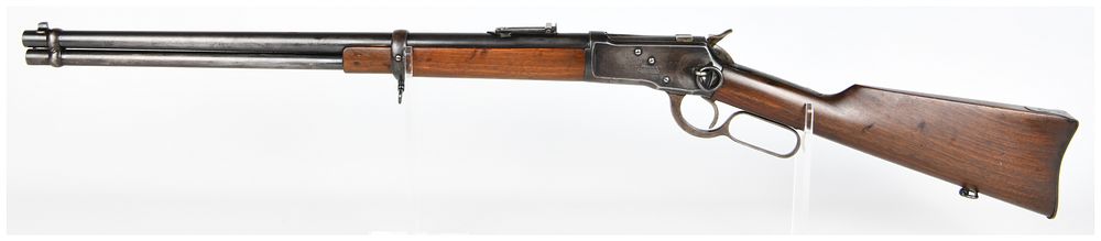 Lot 237: Garate Anitua y Cia Eibar-España Tigre Model Lever-Action Repeating Rifle, Spanish Copy of Winchester 1892, with 22" Barrel
