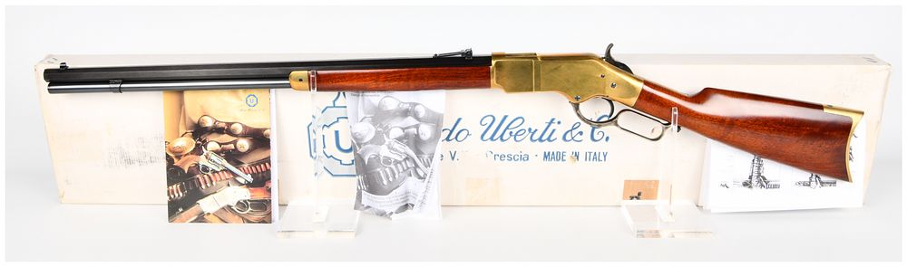 Lot 251: Uberti Model 1866 'Yellow Boy' Sporting Rifle, .45 Colt