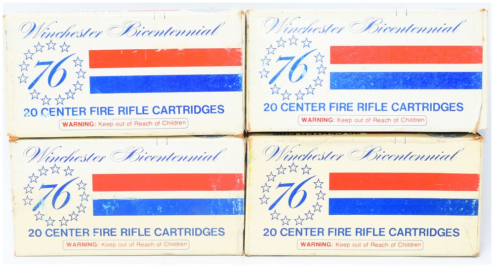 Lot 268: Winchester Bicentennial 1976 30-30 Silvertip Ammunition, 80 Rounds