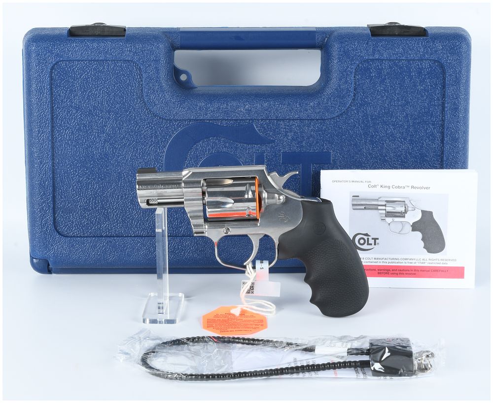 Lot 288: Colt King Cobra Carry .357 Magnum Revolver, Model KCOBRA-SB2BB-S, 2-inch Barrel