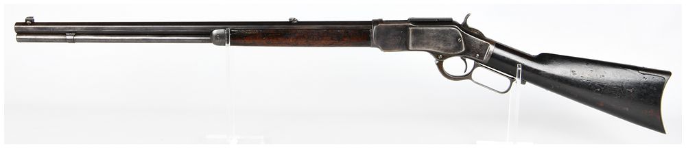 Lot 327: Winchester Model 1873 Lever-Action Rifle, .38 W.C.F.