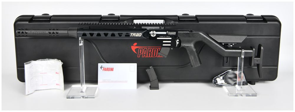 Lot 383: Pardini TR20 .22 LR Carbine with 2 Mags