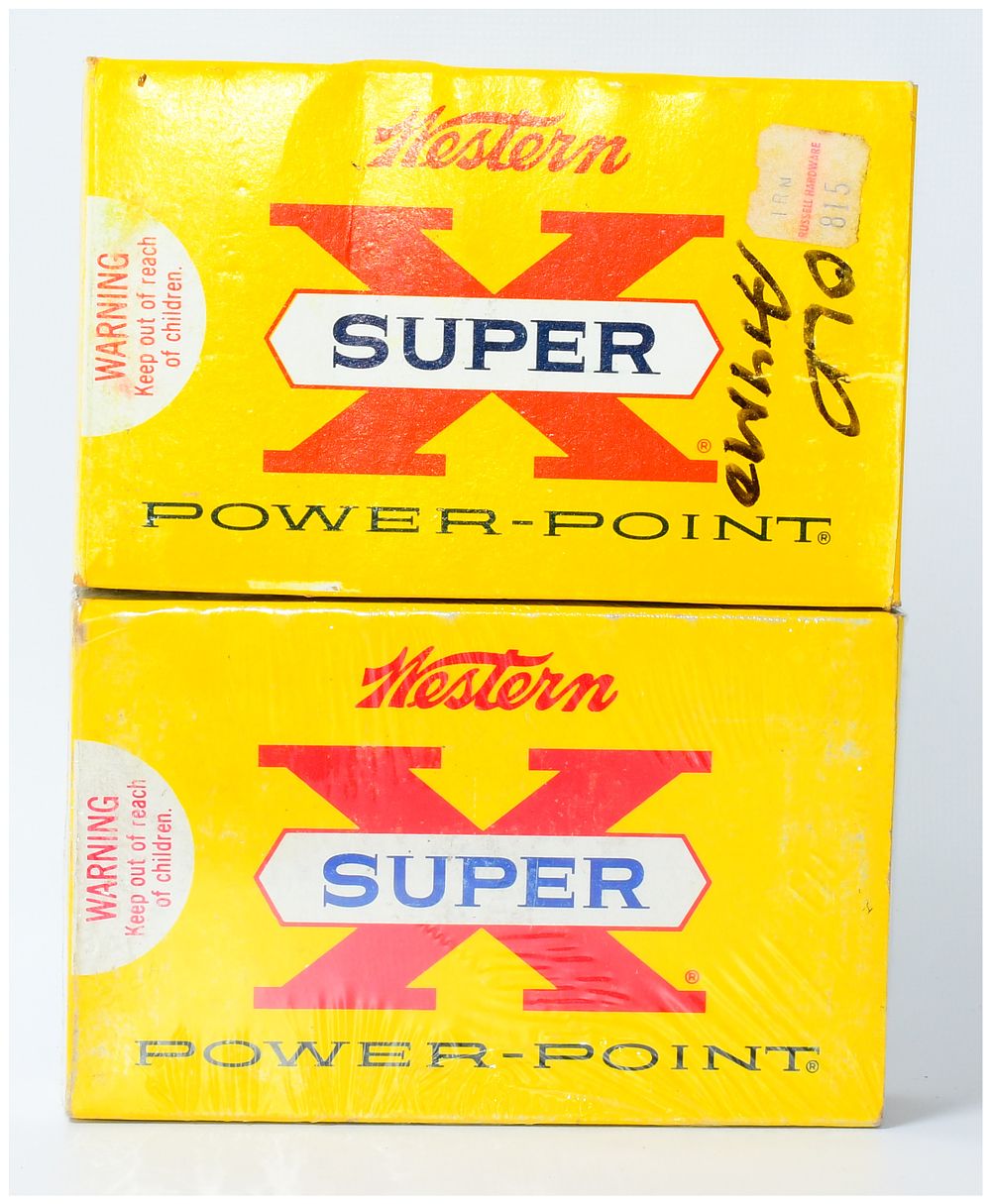 Lot 451: Two Boxes Western Super X Power-Point .264 Winchester Magnum 140 Gr. Soft Pt. Ammunition, 40 Rounds
