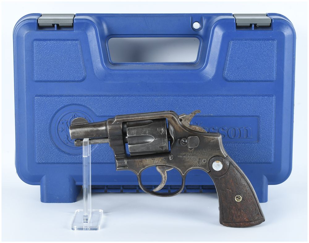 Lot 492: Smith & Wesson M&P 'Victory Model' .38 Special Revolver
