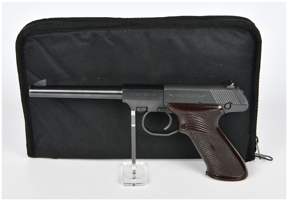 Lot 516: High Standard Dura-Matic M-101 .22 L.R. Semi-Automatic Pistol