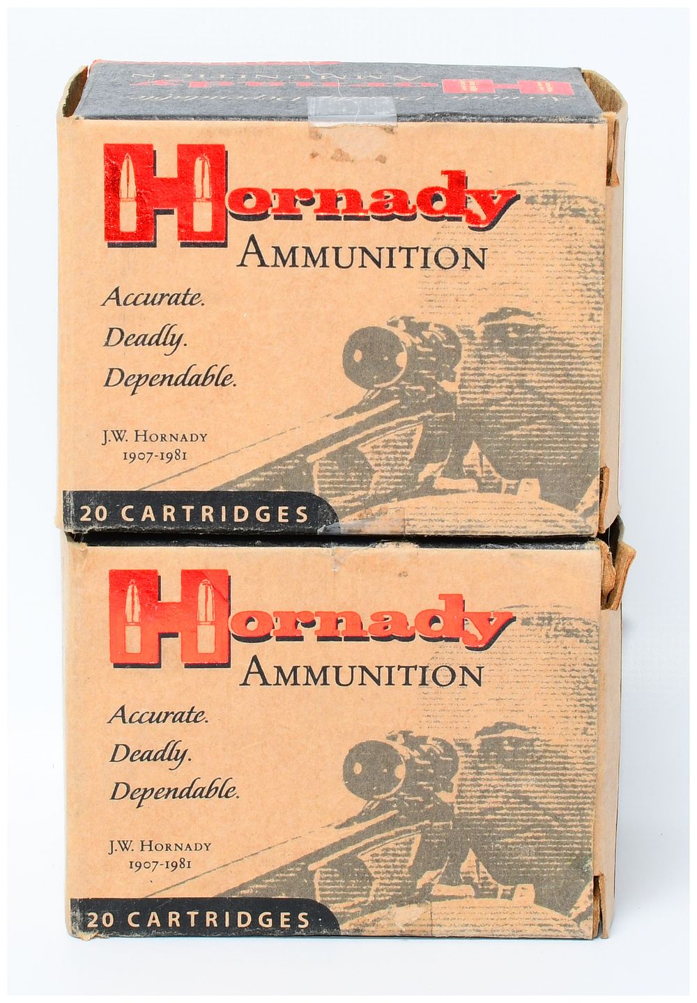 Lot 553: 40 Rounds of 460 S&W 200gr FTX Hornady Ammo
