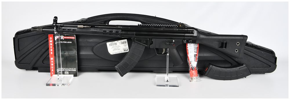 Lot 593: PTR-32 KFR Semi-Automatic Rifle, 7.62X39MM, with 2 Mags