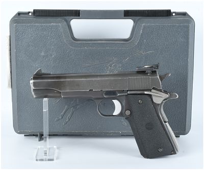A .45 AUTO 1911-Style Semi-Automatic Pistol with Crown City Arms Receiver and Colt Upper Slide. A 