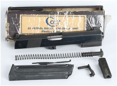 Colt 1911 .22 Service Model Conversion Unit (Floating Chamber) with Original Box. A Colt .22 