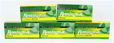 Remington 250 Savage 100 Grain Pointed Soft Point Rifle Cartridges, 100 Rounds. This lot 